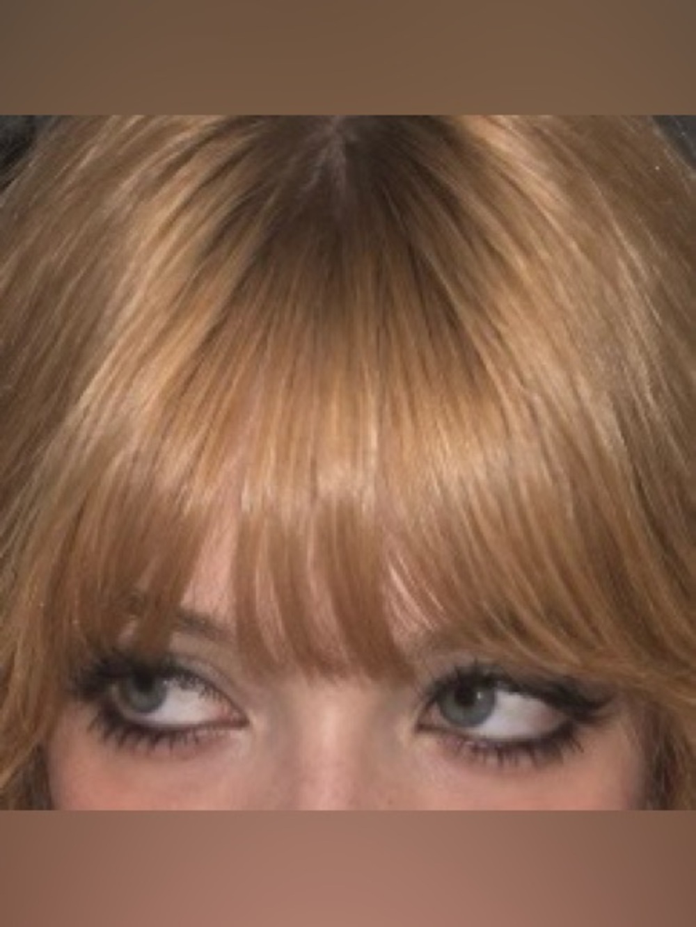 Human Hair Clip-In Bangs, Insert Name Here Zooey NWT Caramel Strawberry Blonde